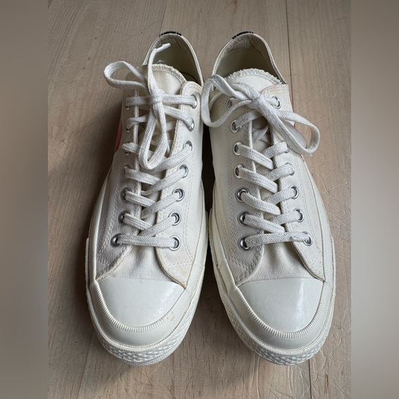 Comme des Garçons Play x Converse Men's Chuck 70 Low - Picture 2 of 12